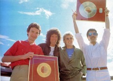 gold discs in Brazil 1981