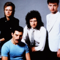 Queen in 1982 - Hot Space photo session