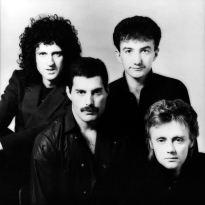 Queen - photo session with Simon Fowler - Hot Space album in 1982